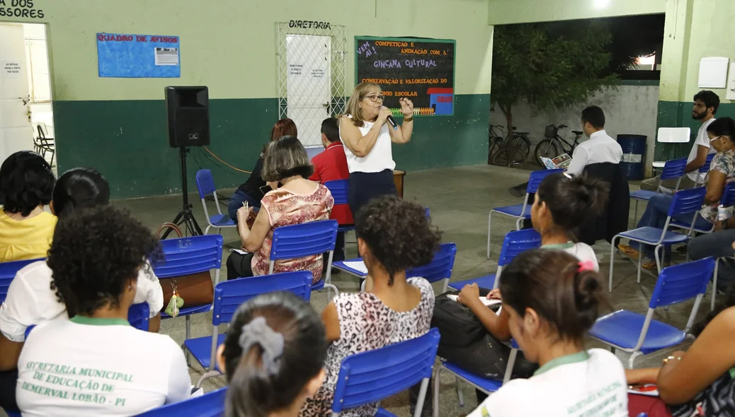 Juíza Maria da Paz na palestra 