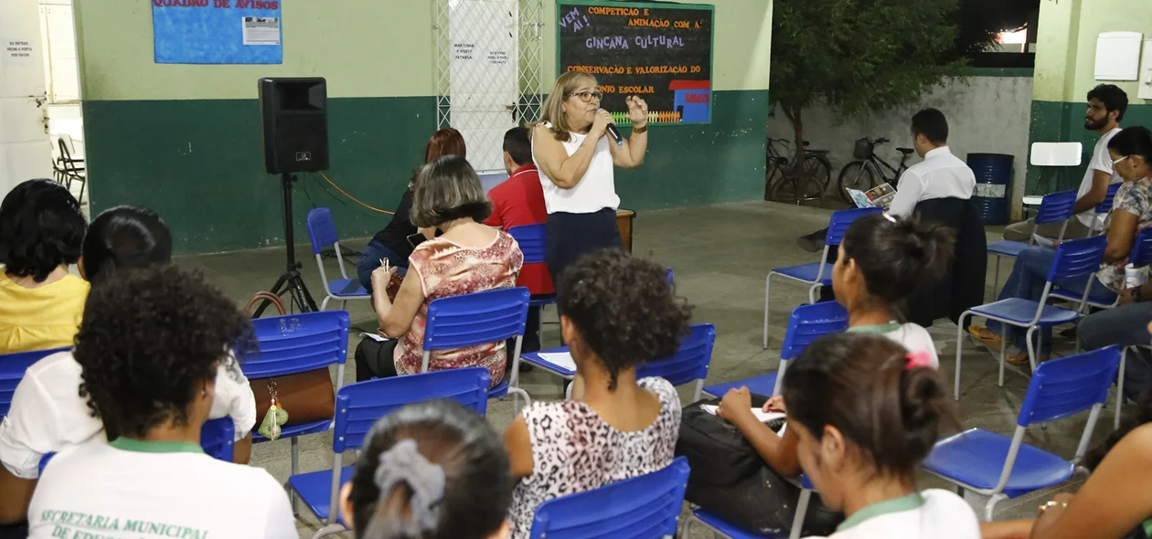 Juíza Maria da Paz na palestra 