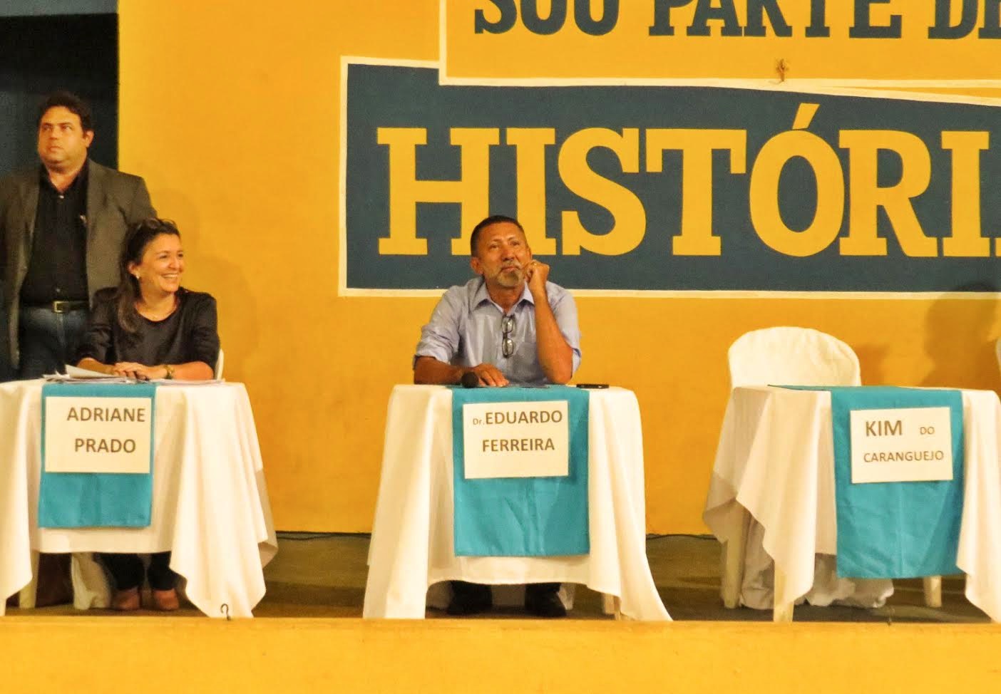 Adriane Prado e Eduardo Ferreira 