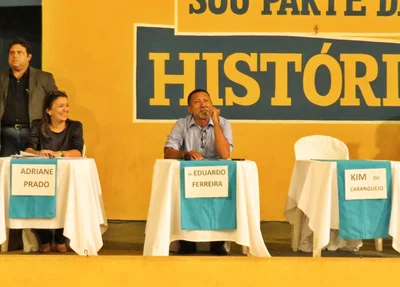Adriane Prado e Eduardo Ferreira 