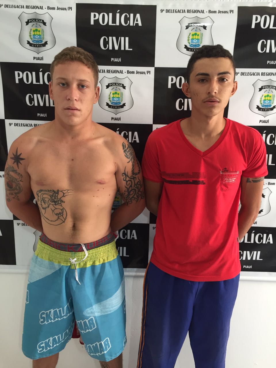 Taylan Cavalcante e André Possebon