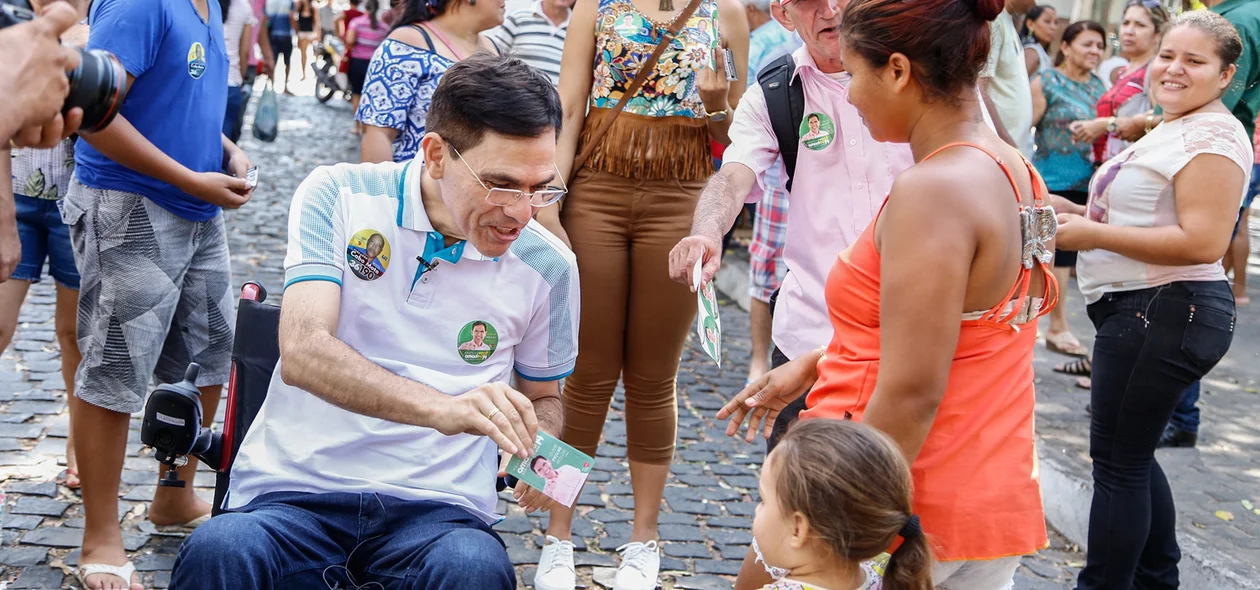 Amadeu Campos no centro de Teresina Piauí 