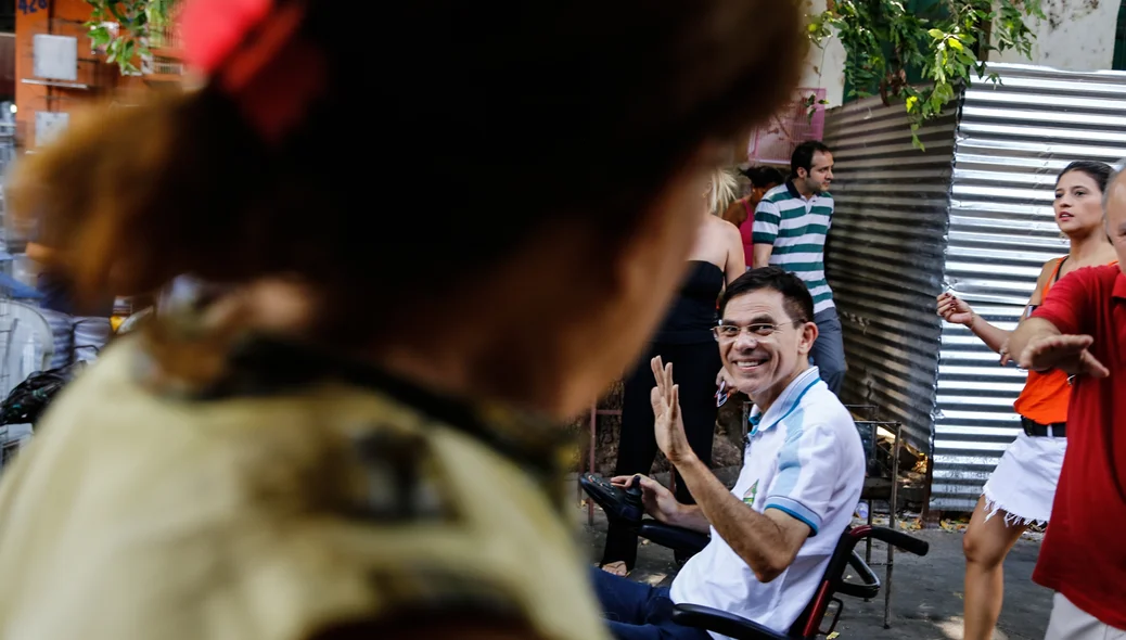 Amadeu Campos no Mercado Central 