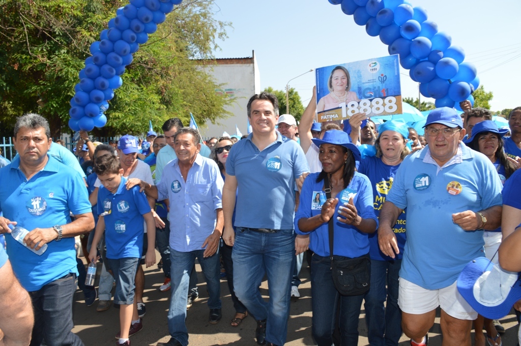 Gil Paraibano e Ciro Nogueira comandam a caminhada
