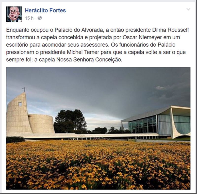 Publicação de Heráclito Fortes