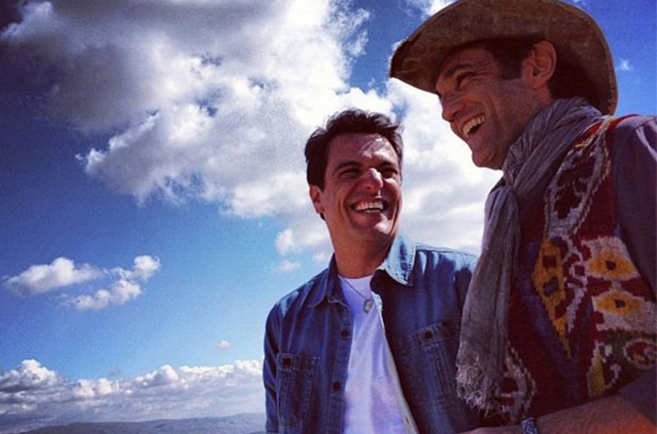 Rodrigo Lombardi e Domingos Montagner