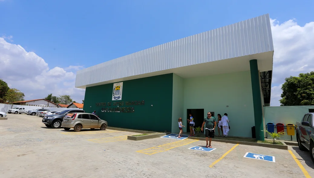 O Centro de Artes Marciais Sarah Menezes fica localizado no bairro Saci