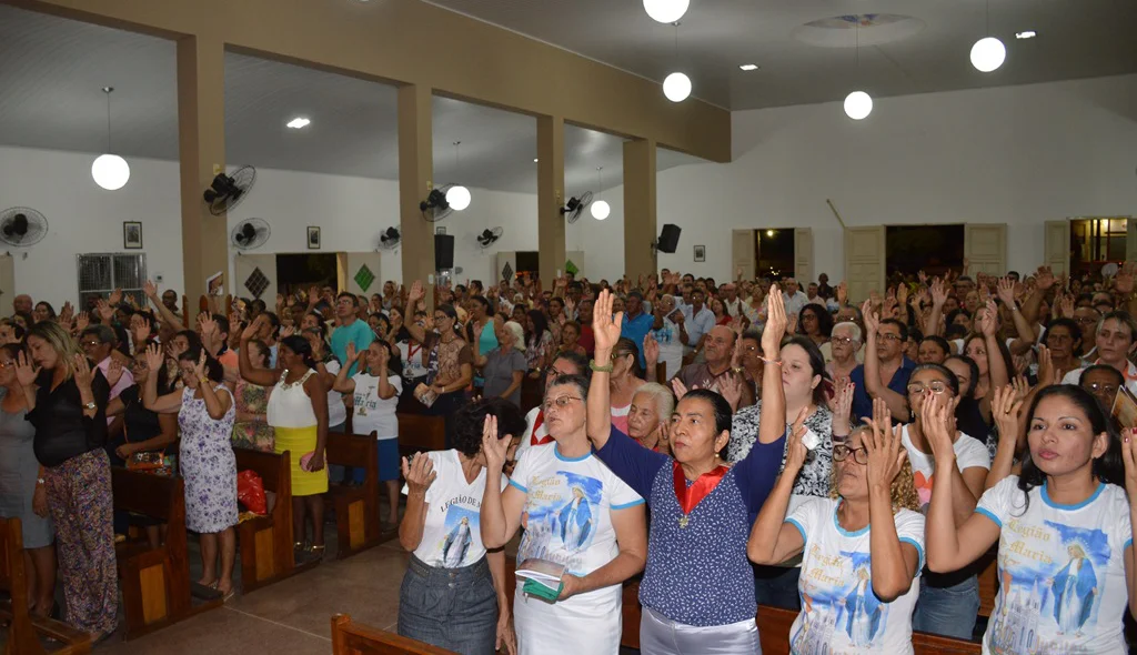 Demonstração de fé em São Francisco