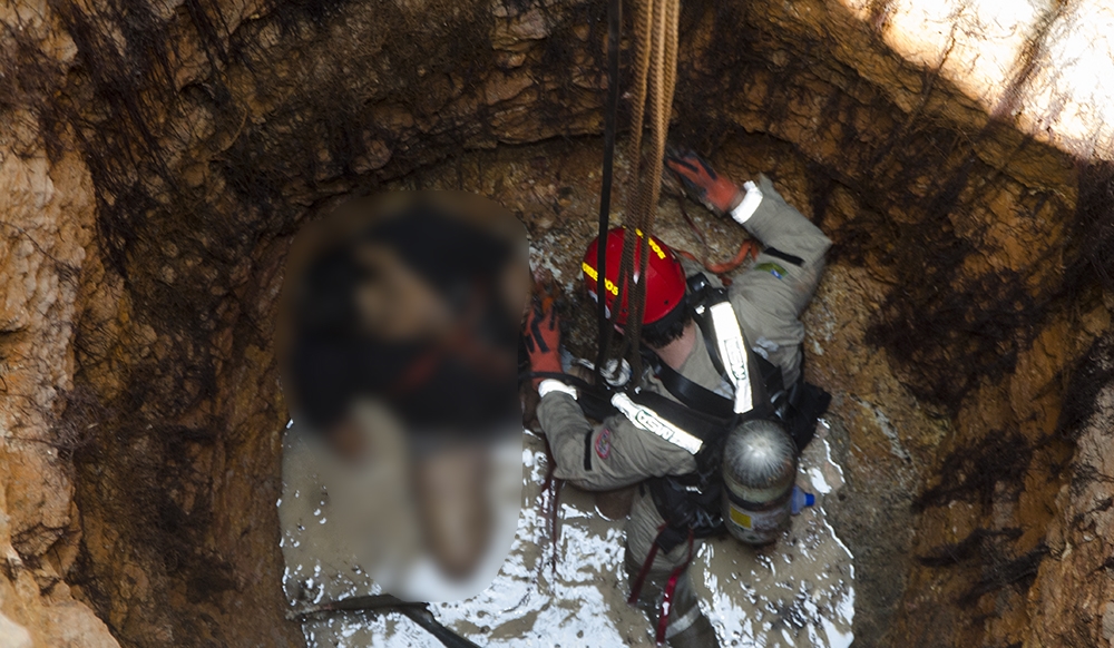 Homem encontrado morto em poço