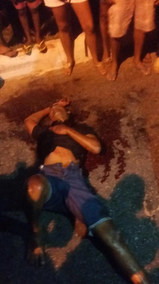 Assaltante baleado após assaltar salão de beleza