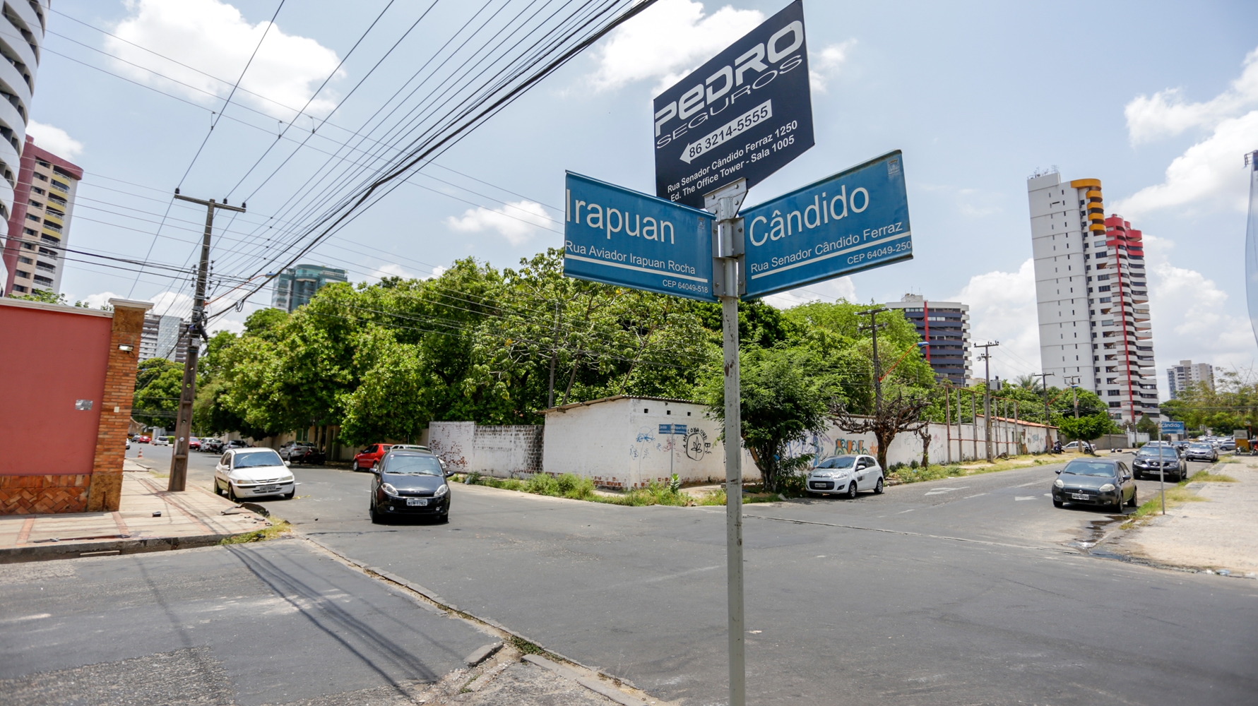 Cruzamento onde  aconteceu o acidente