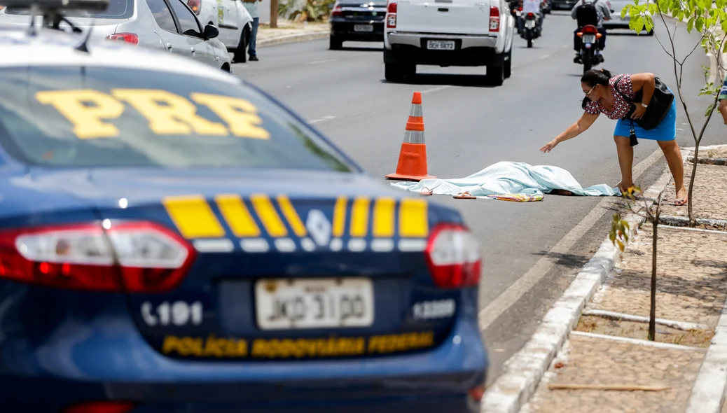 PRF atende ocorrência de acidente