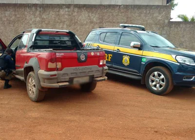 Carro apreendido com placas clonadas