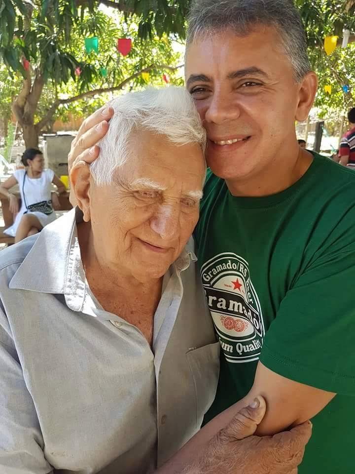 Paulo Martins e o pai 