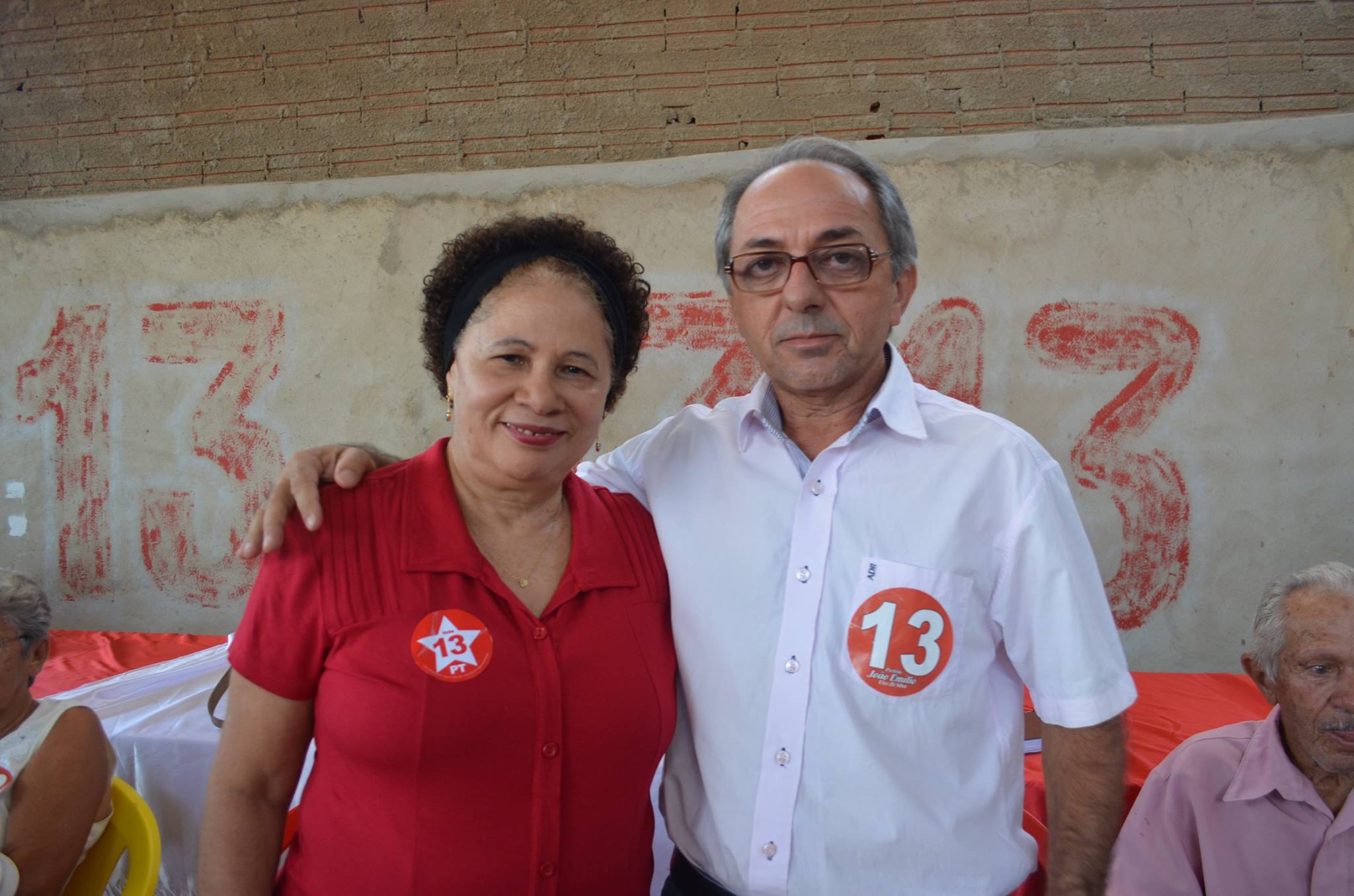 Regina Sousa e João Emílio