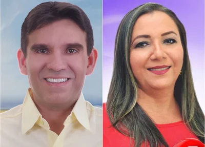 Marllos Sampaio e Vilma Amorim