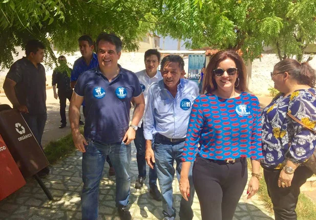 Ciro Nogueira e Iracema Portela em Picos