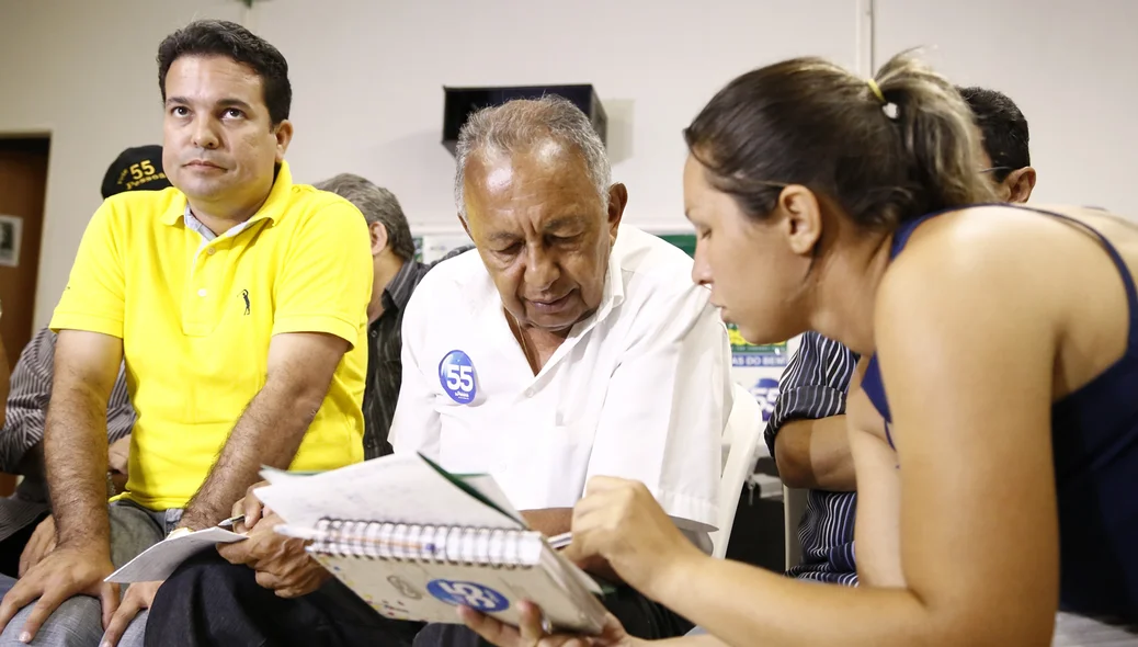 Dr Pessoa acompanhando de perto a apuração 