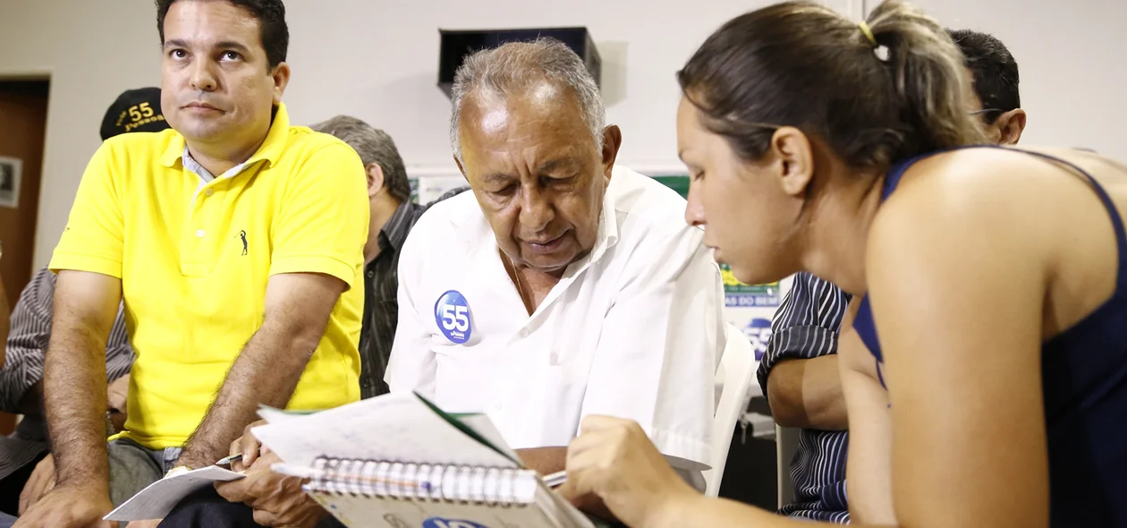 Dr Pessoa acompanhando de perto a apuração 