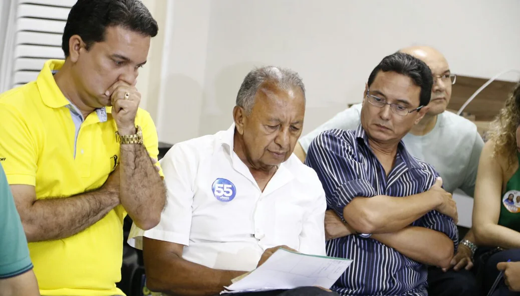 Dr. Pessoa aguardando o resultado das eleições