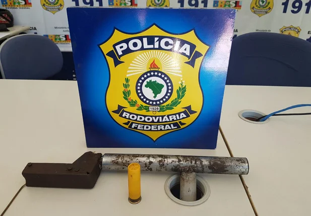 Arma de fabricação artesanal
