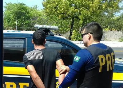 Prisão executada pela Polícia Rodoviária Federal