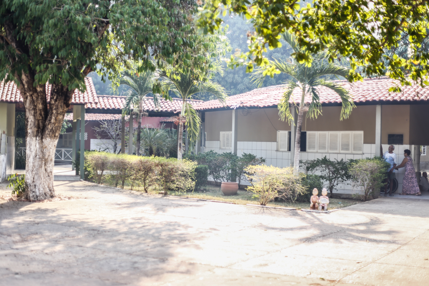 Muita fumaça na Vila do Ancião