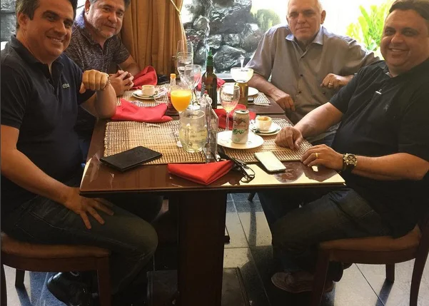 Ciro Nogueira e Themístocles Filho firmam parceria durante almoço