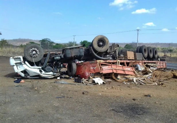Acidente no KM 141 da BR 316