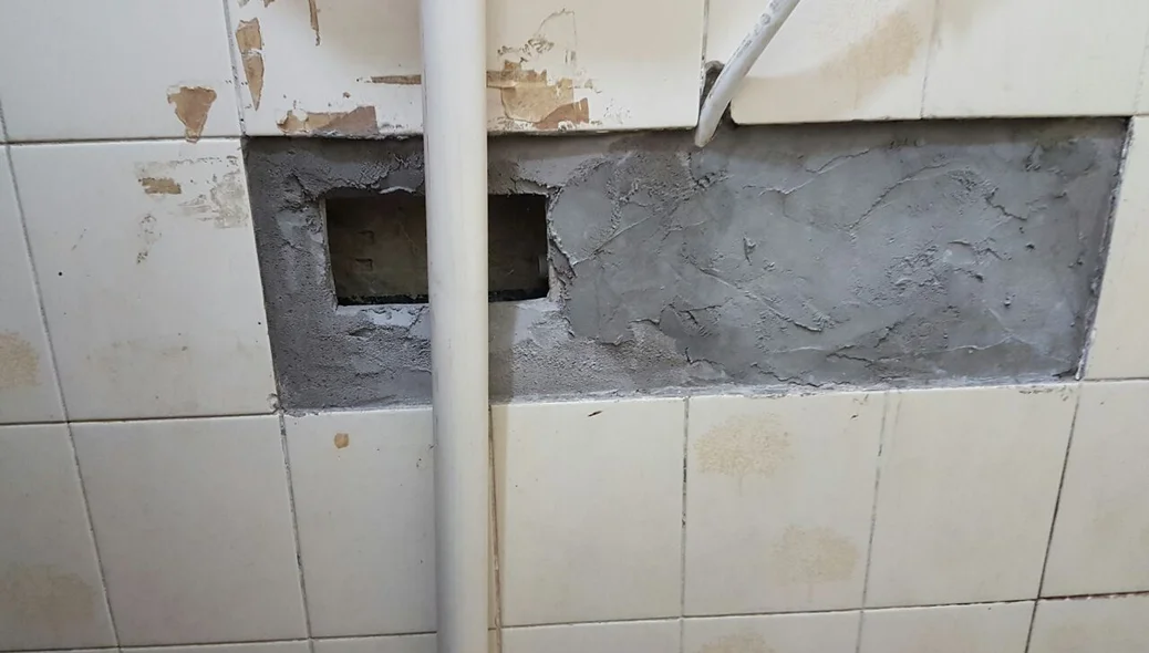 Problemas na instalação hidraulica 