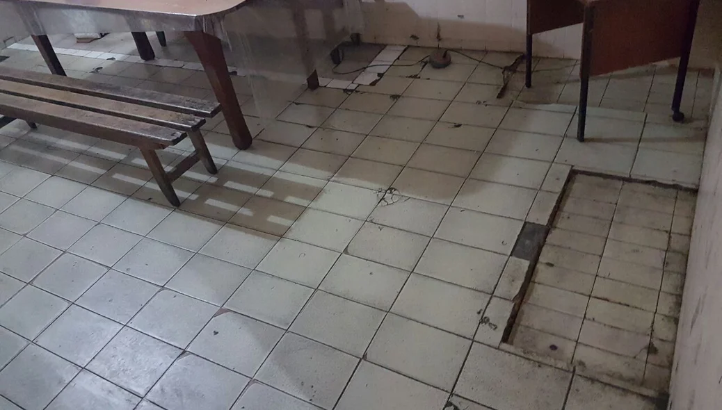 Refeitório de quartel em Teresina