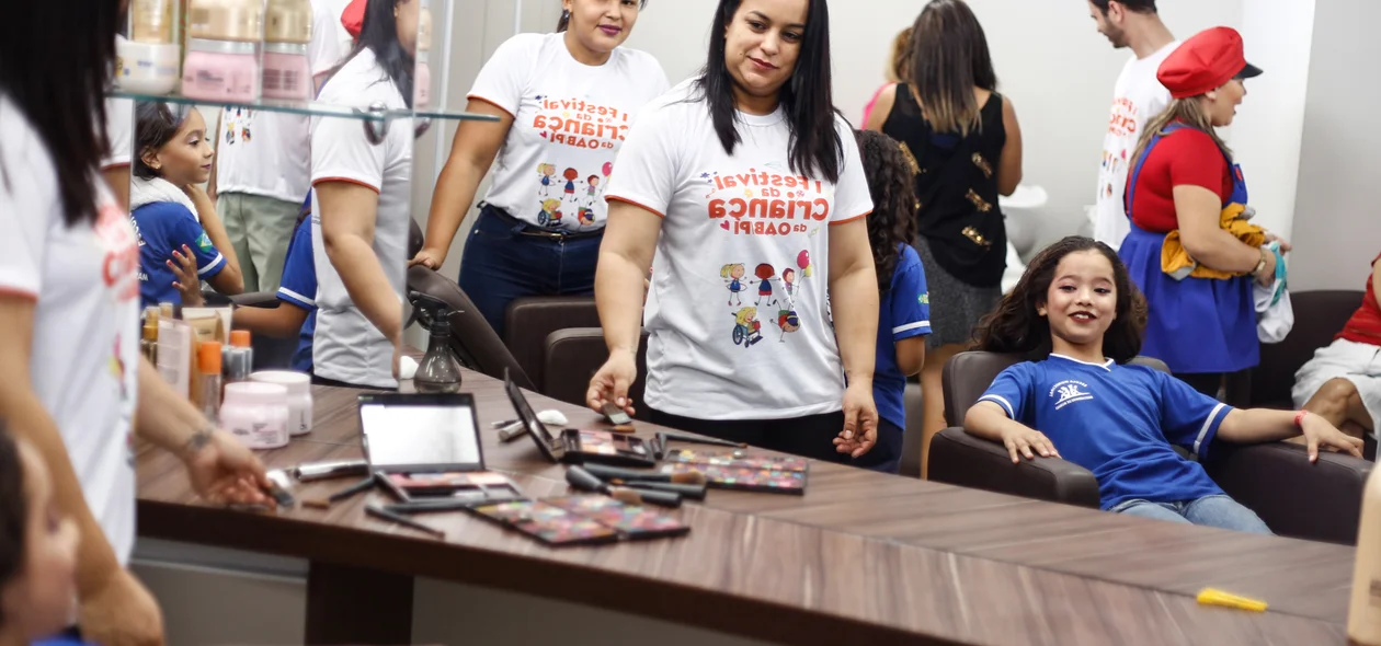 Crianças recebem tratamento especial 