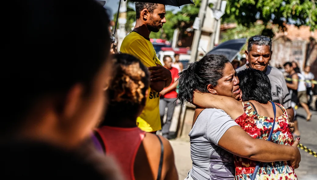 Familiares das vítimas