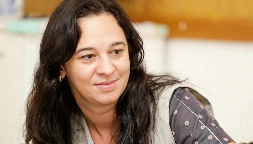 Ana Patrícia é uma das psicólogas do Ceir