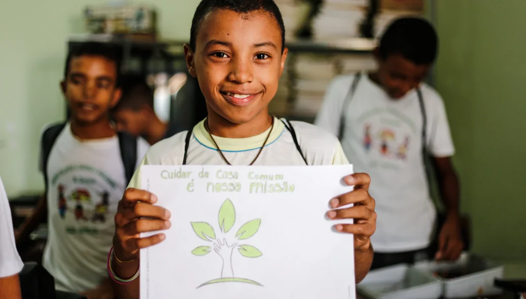 Artistas do centro de apoio a criança e ao adolescente 
