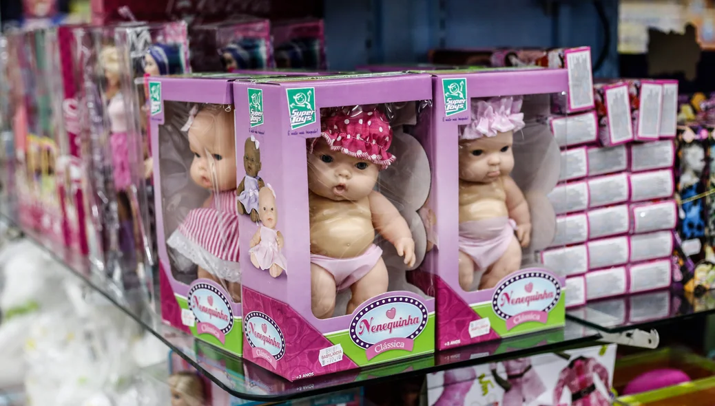 Brinquedos nas lojas de Teresina 