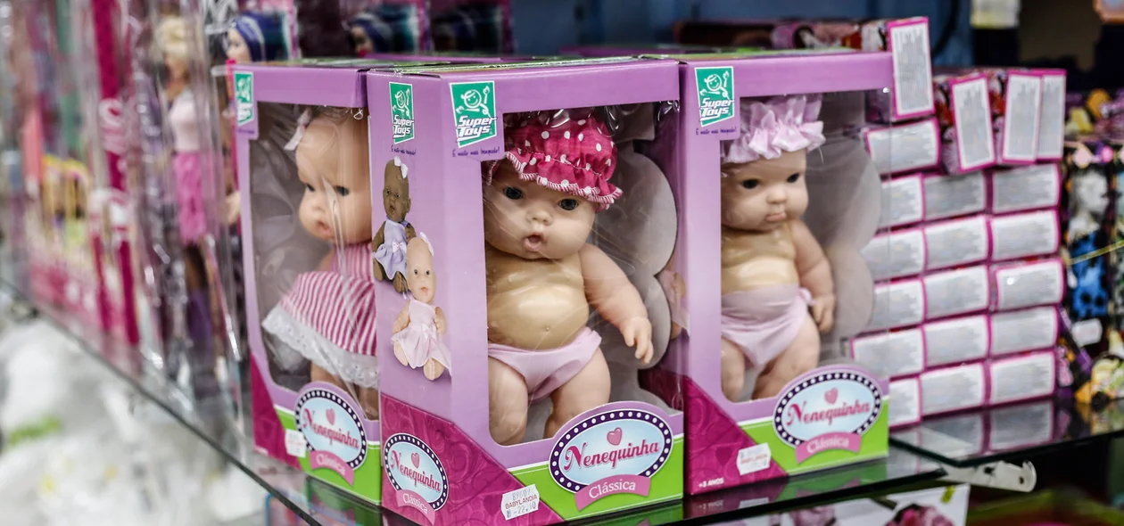 Brinquedos nas lojas de Teresina 