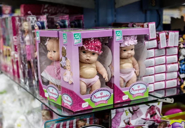 Brinquedos nas lojas de Teresina 