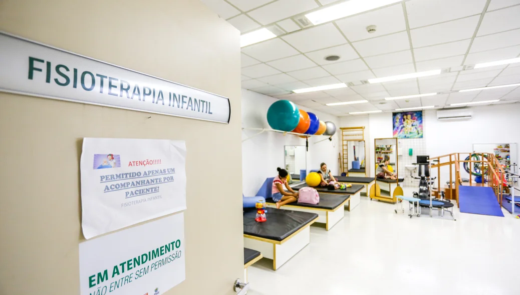 Ceir tem sala para fisioterapia infantil
