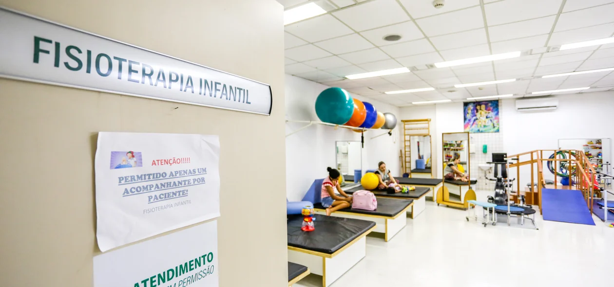 Ceir tem sala para fisioterapia infantil