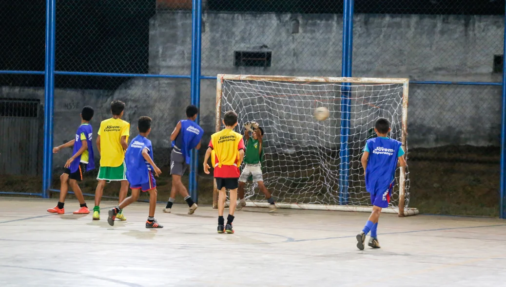 Jovens do Porto do Centro em Teresina 