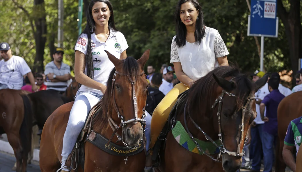 Manifestação no Piauí em favor da vaquejada