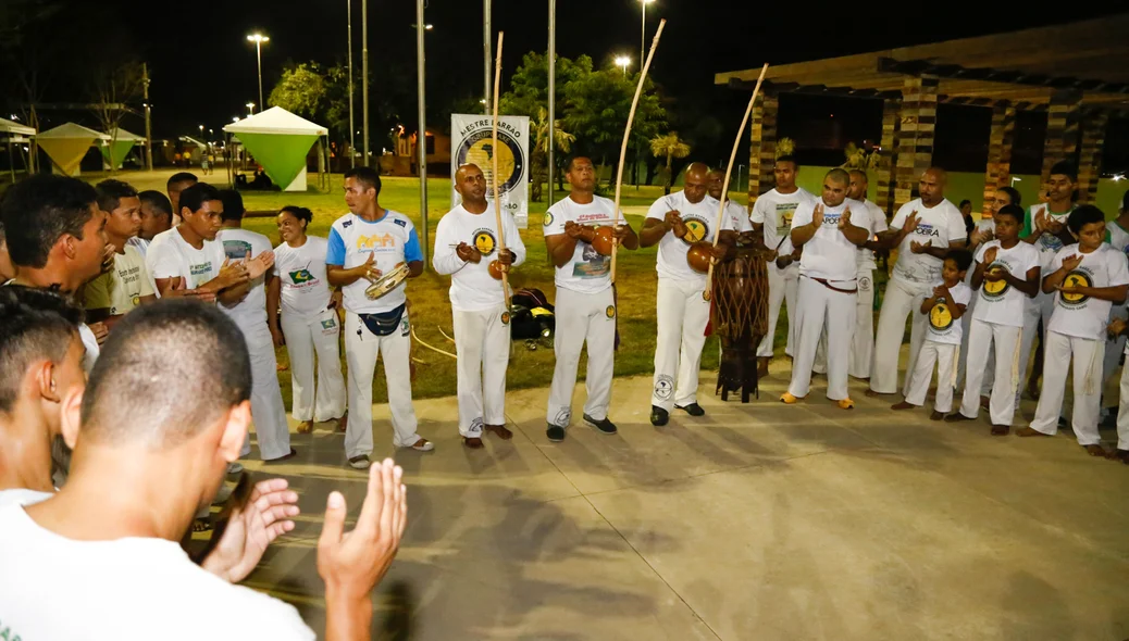 Mestres do Grupo Axé Capoeira 