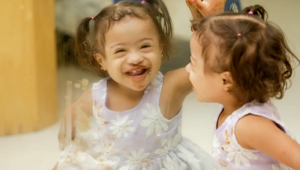 Nicole Sofia participou de atividade com chocolate no Ceir