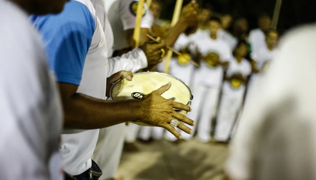 Pandeiro do Grupo Axé Capoeira 