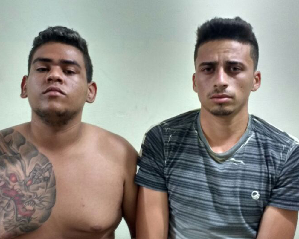Acusados presos pela equipe do Motorone