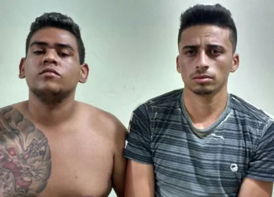 Acusados presos pela equipe do Motorone
