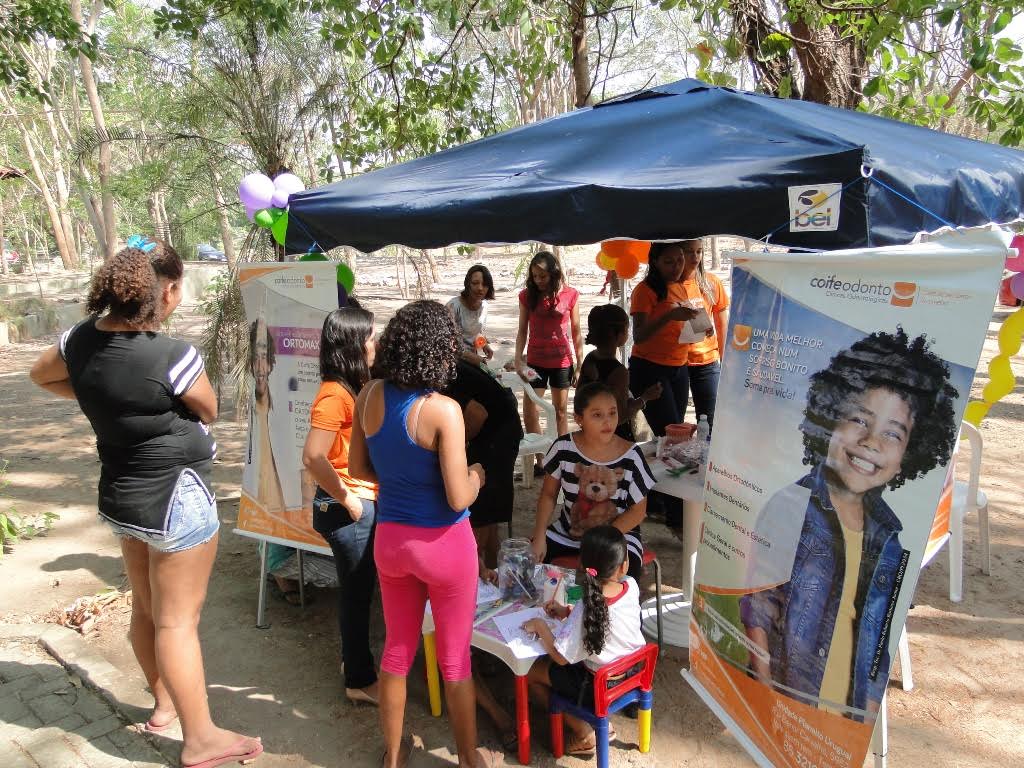 Várias famílias passam o feriado do dia 12 de outubro no Parque Zoobotânico
