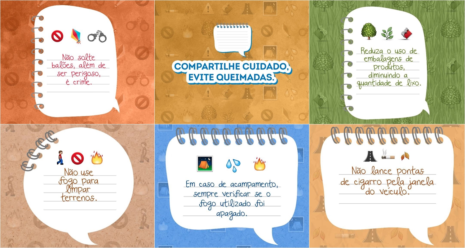 Campanha de prevenção de incêndios
