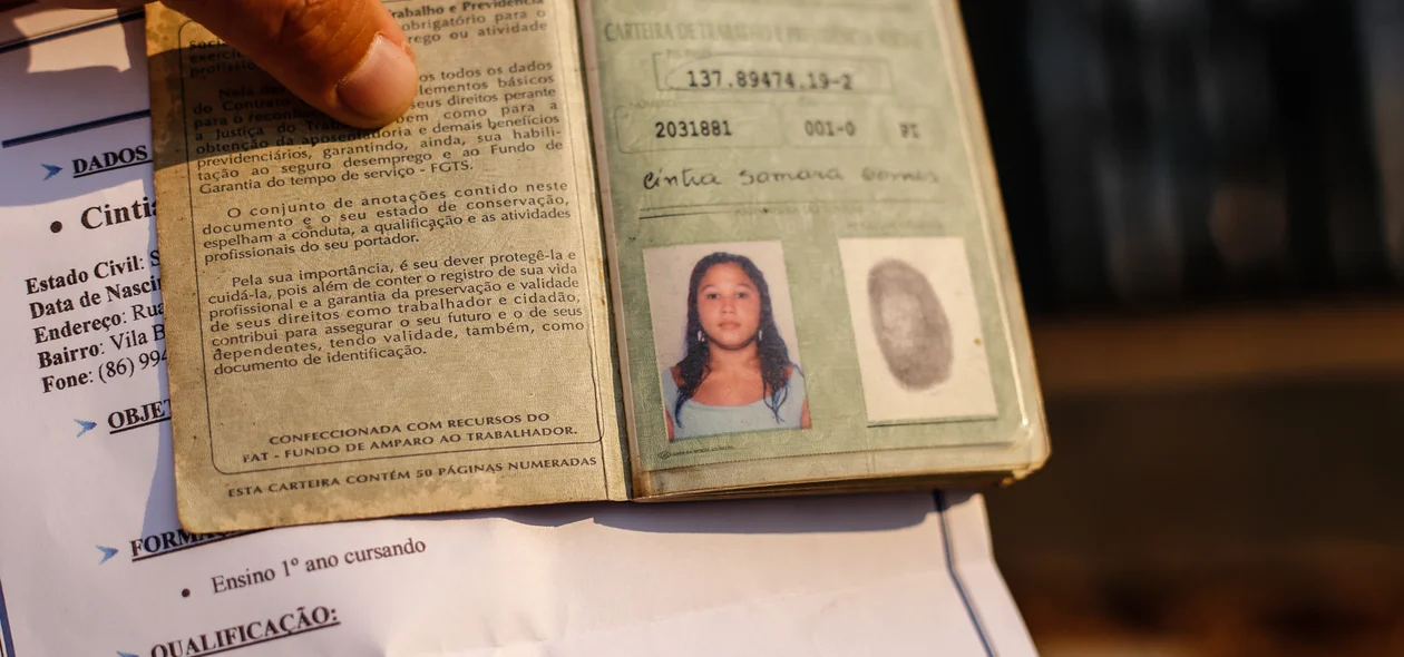 Cintia Samara Gomes, de 29 anos, também foi atingida por dois disparos